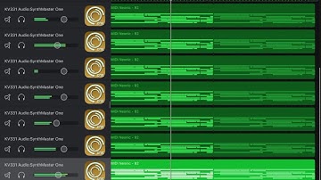 iPad Pro 10.5  GarageBand 11 AUv3 of SynthMaster One iOS 12