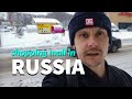 Russian life: shopping mall in Russia - supermarket. Russian vlog: video about provincial life.