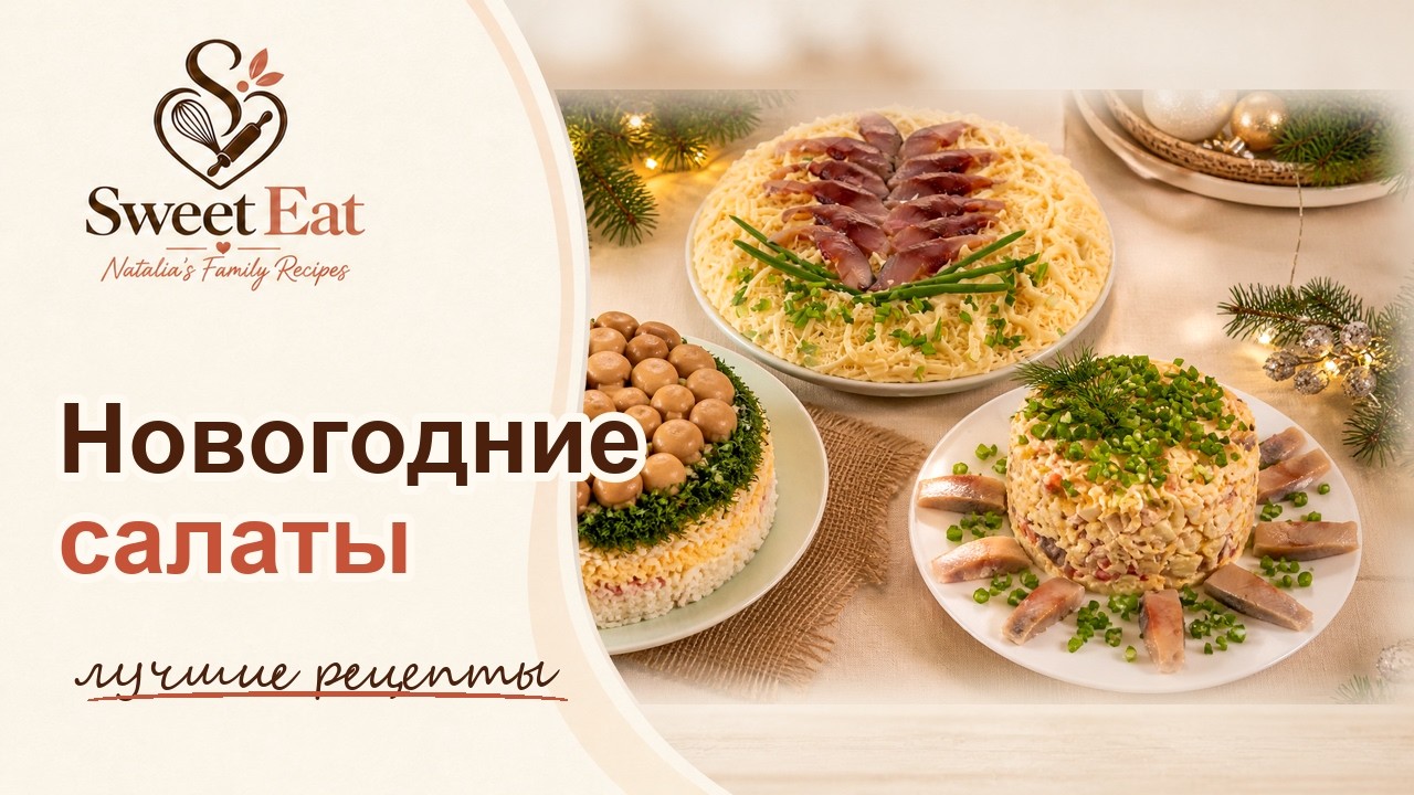 Самые вкусные салаты к новогоднему столу