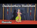 Dashavathara shabdham kuchipudi dance  havisha  nritya sravanthi