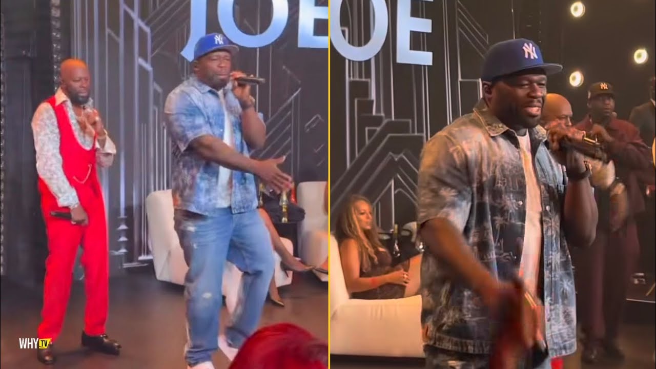 50 Cent and G Unit Join Joe on Stage for “Big Rich Town” During Tonight’s Verzuz Battle With Donell Jones