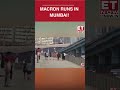 Macron’s Morning Jog at Mumbai’s Marine Drive Grabs Attention During India Visit | ET Now #shorts