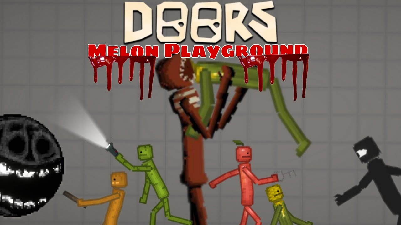 Roblox Doors in Melon Playground YouTube
