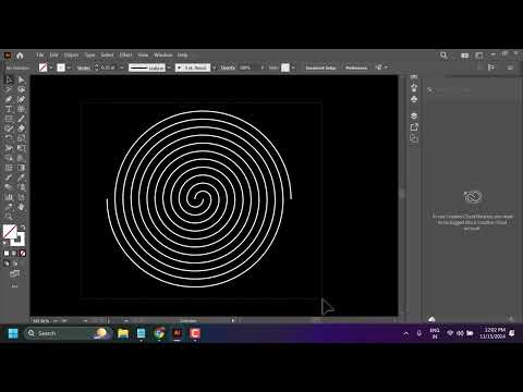 Create Linear Spiral in Illustrator | Adobe Illustrator Tutorial