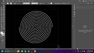 Create Linear Spiral In Illustrator Adobe Illustrator Tutorial