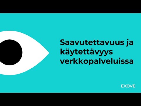 Video: Sivuston Käytettävyyden Parantaminen