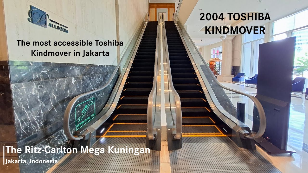 Toshiba Kindmover Escalators at The Ritz-Carlton Mega Kuningan, Jakarta