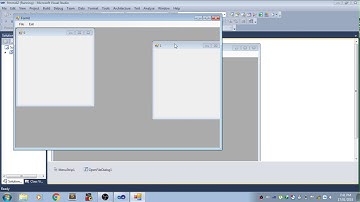 How to create MDI container in VB.NET