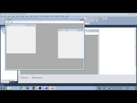 How to create MDI container in VB.NET