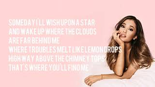 Ariana Grande   Somewhere Over The Rainbow Lyrics Wealth
