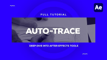 Auto Trace Full Tutorial - Deep Dive Into After Effects Tools in Hindi