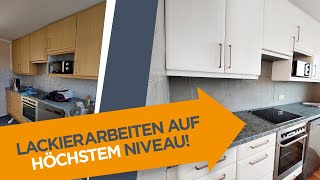 Küche LACKIEREN | Küchenfronten lackieren | Anleitung von A bis Z