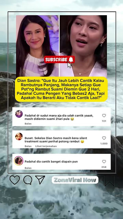 Potong Rambut, Dian Sastro Kena Silent Treatment Suami 2 Hari! #shortvideo #fyp #trendingshorts