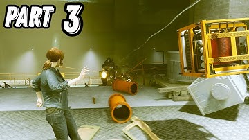 Control | Walkthrough Gameplay Part 3 - Fix the NSC Coolant Pumps [PC 4K ULTRA Graphics]