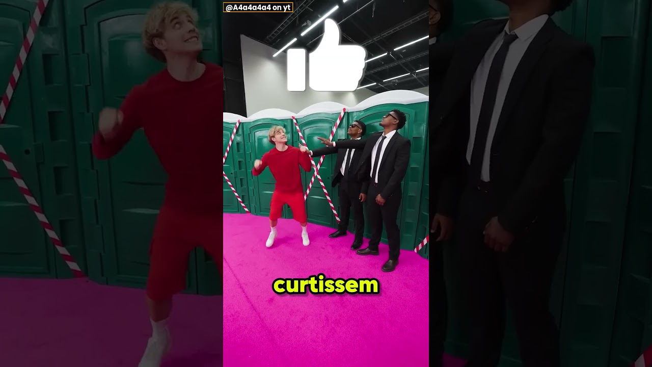 Ele só queria fazer xixi, mas esbarrou no Crazy Gates 😂🚪 