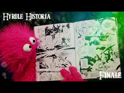 ASMR Hyrule Historia Book FINALE: Reading TLOZ Manga 💥
