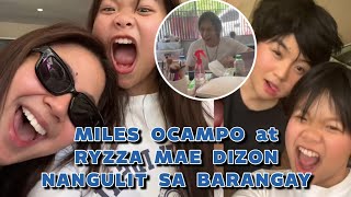 Miles Ocampo at Ryzza Mae Dizon, nakipag kulitan sa Barangay | Eat Bulaga | Sugod Bahay