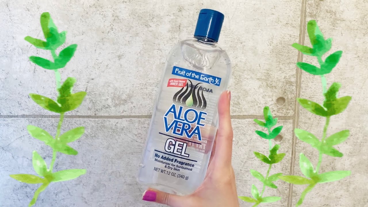 In Hand Review of Fruit Of The Earth 100% Aloevera 12 oz. Gel