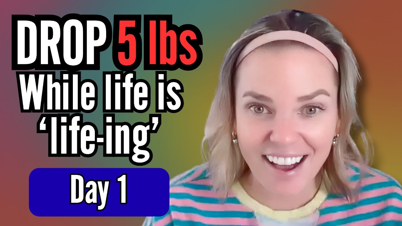 “Drop 5 lbs While Life Is Life-ing” Podcast Challenge (Day 1) “Drop 5 lbs While Life Is Life-ing” Podcast Challenge (Day 1)