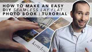 How to Make an Easy Seamless Lay Flat DIY Photo Book - Tutorial screenshot 5