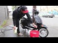 How to Wash a Vespa Scooter