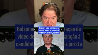 Bolsonaro denying authorization for AI video should result in sanctions for Flávio's candidacy, j...