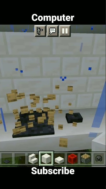 How to make a computer in Minecraft #shorts - YouTube