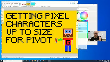 How To Resize Pixel Characters for Pivot or Scratch - 2019
