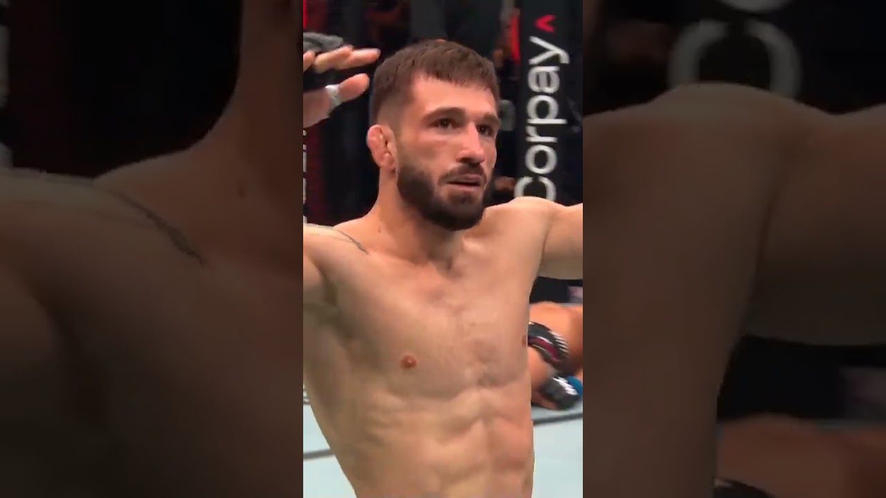 Arm triangle for the win! #ufcbaku