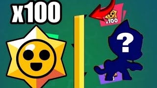 МЕГА ОТКРЫТИЕ! 100 СТАР ДРОПОВ В BRAWL STARS! ВЫБИЛ КИТА?