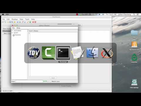 Unidata IDV Screencast 14 (2014) - Creating a Jython Formula