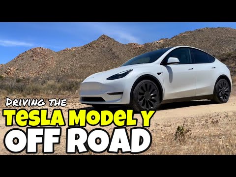 TESLA MODEL Y OFF-ROAD #TeslaModelY #ModelYperformance