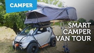 Smart Car Camper Van Conversion – Van Tour