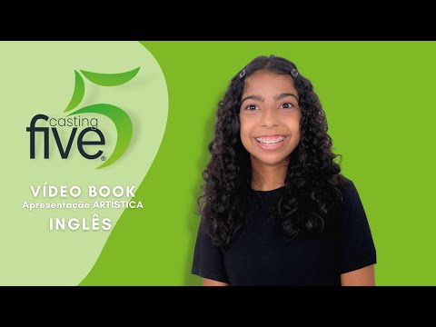 Video book em INGLÊS Atriz Sofia Vallyn Apresentação artistica