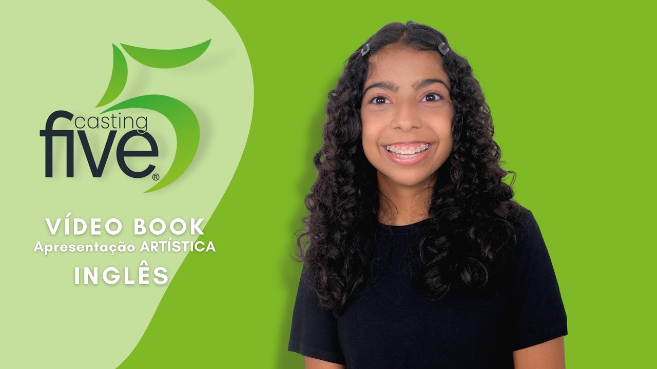 Video book em INGLÊS Atriz Sofia Vallyn Apresentação artistica