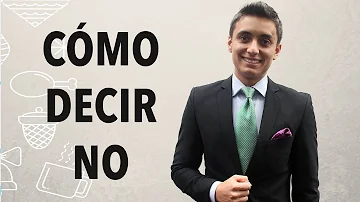 ¿Cómo decir que no sin ser grosero?