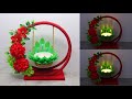 DIY Plastic Spoons Candle Holder | Swing Candle Holder | Tempat Lilin Ayunan dari Sendok Plastik