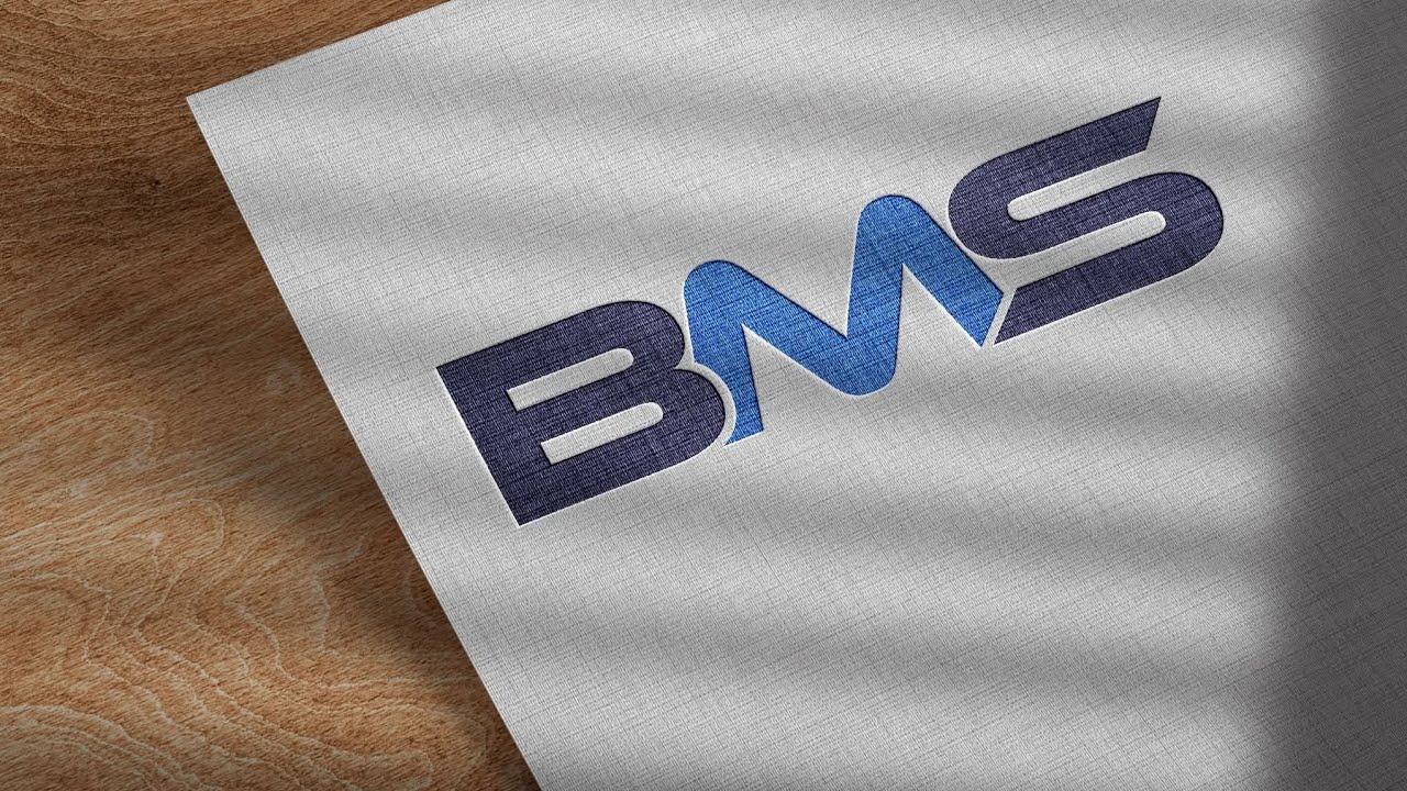 How To Create Creative BMS Letter Logo Design In Adobe Illustrator ...