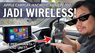 TUTORIAL CARA BIKIN APPLE CARPLAY DAN ANDROID AUTO HEAD UNIT WIRELESS ‼️ | REVIEW CARLINKIT 4.0 screenshot 3