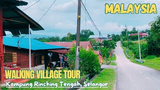 4K HDR | WALKING VILLAGE TOUR, SELANGOR MALAYSIA, VILLAGE WALK | VISIT MALAYSIA