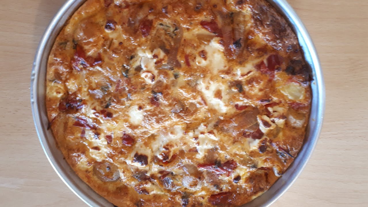 Ομελέτα φούρνου σαν πίτσα νούμερο 2!