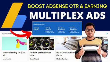 Boost Your AdSense CTR and Earning with Multiplex Ads in 2022