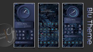 Blu Theme (Tema dan KWGT) screenshot 4