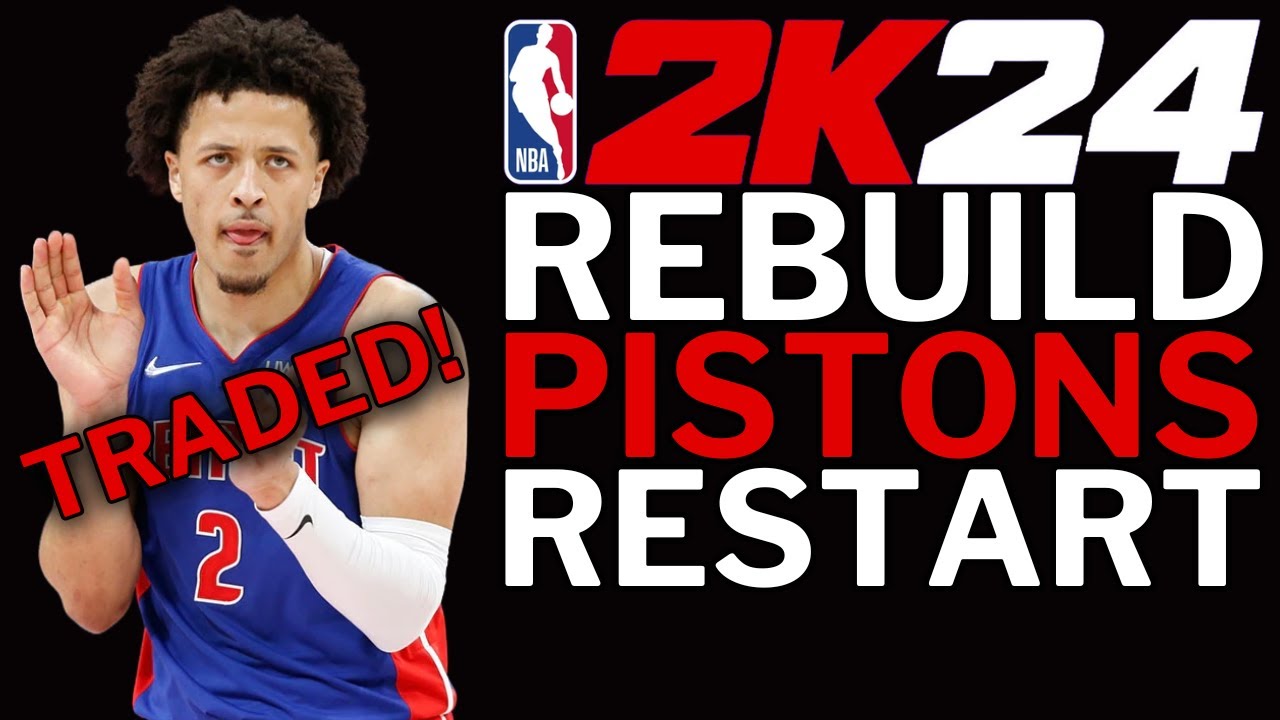 Trading the Entire Pistons Starting Lineup in NBA 2K24! YouTube