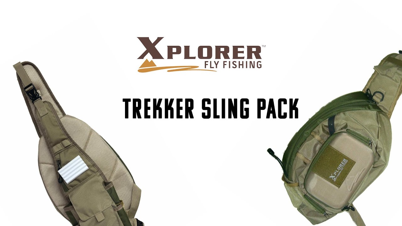 Xplorer Trekker Sling bag - Xplorer Fly Fishing