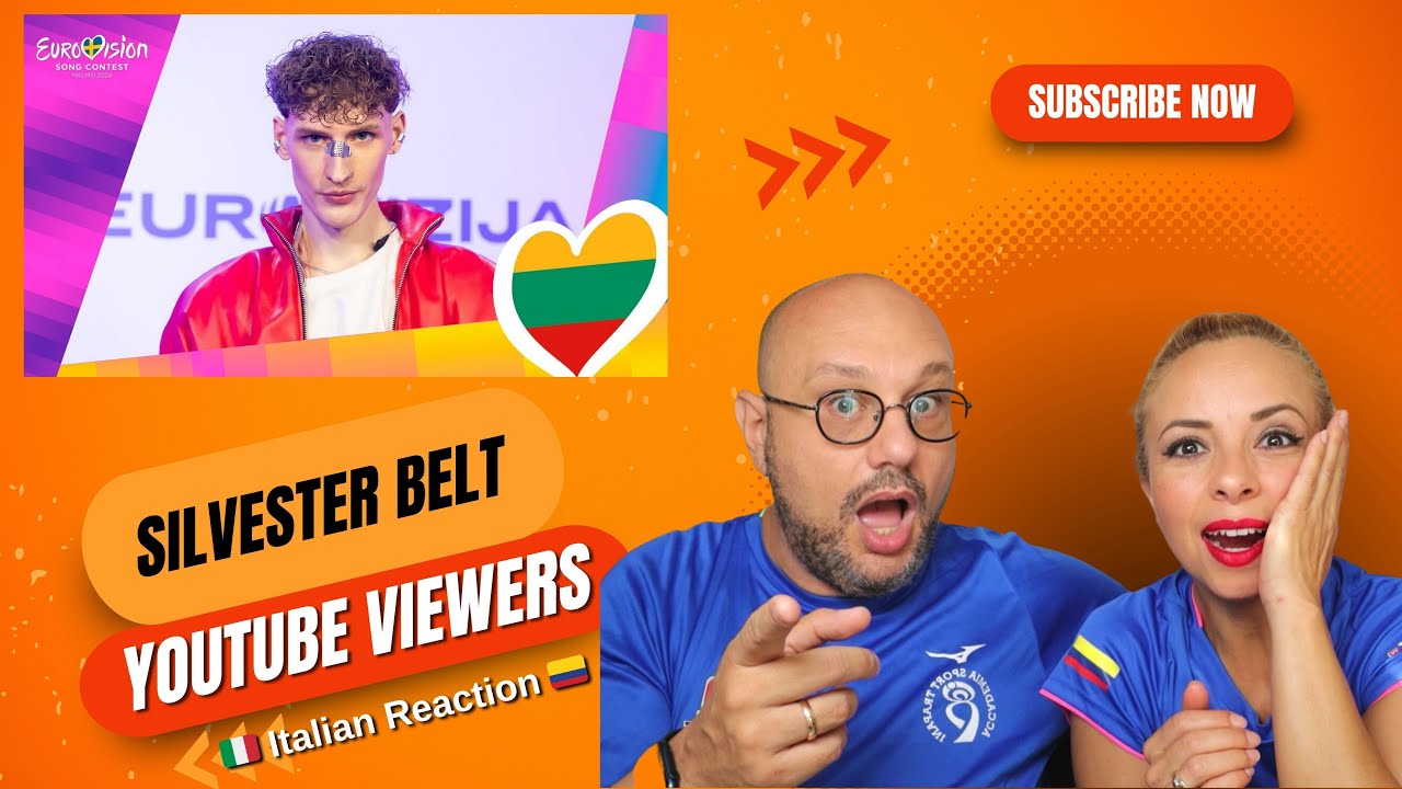 SILVESTER BELT - LUKTELK | Lithuania Eurovision 2024 🇱🇹 | 🇮🇹 Italian Reaction |