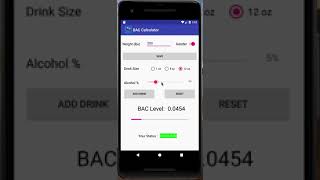 BAC Calculator screenshot 4