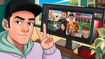Making Thumbnails Live l Photoshop Live Stream l 6 Hours Challenge Stream
