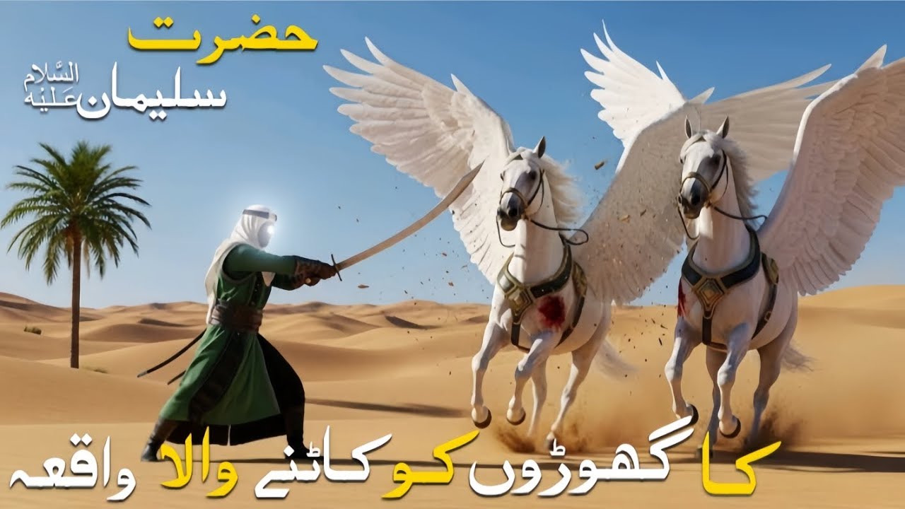 Hazrat Saleman A.S Ne Ghodon Ke Par Kyun Kaate? | Islamic video | M F ISLAM 