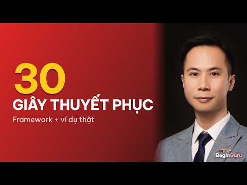 Elevator Pitch 30 Giây: Framework + Ví Dụ